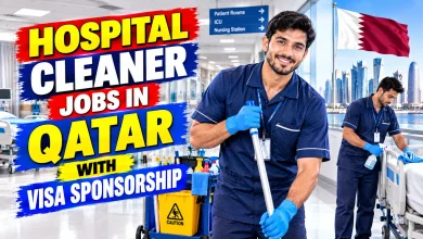 Hospital Cleaner Jobs in Qatar with Visa Sponsorship 2026