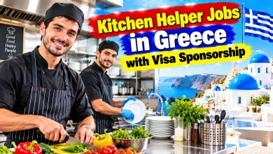 Kitchen Helper Jobs in Greece with Visa Sponsorship 2026