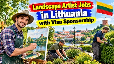 Landscape Artist Jobs in Lithuania with Visa Sponsorship 2026