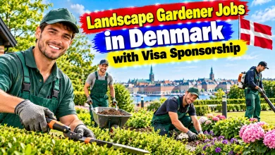 Landscape Gardener Jobs in Denmark with Visa Sponsorship 2026