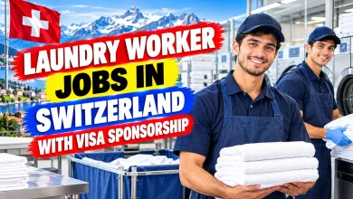 Laundry Worker Jobs in Switzerland with Visa Sponsorship 2026
