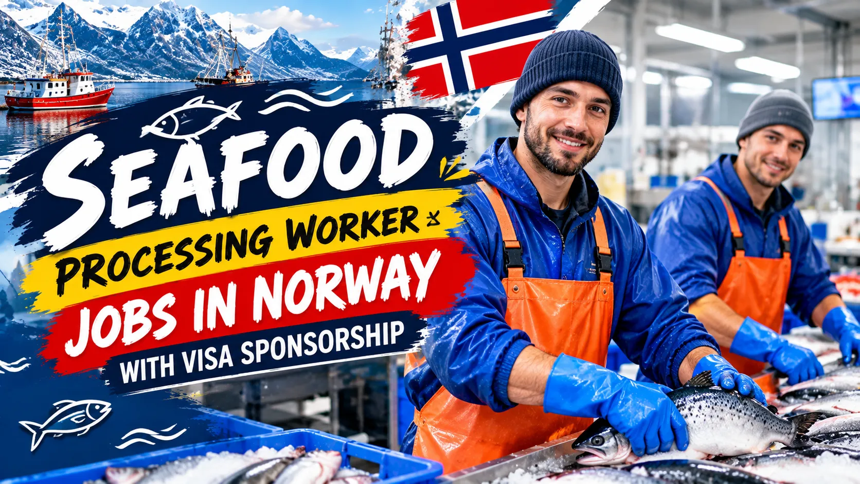 Seafood Processing Worker Jobs in Norway with Visa Sponsorship 2026