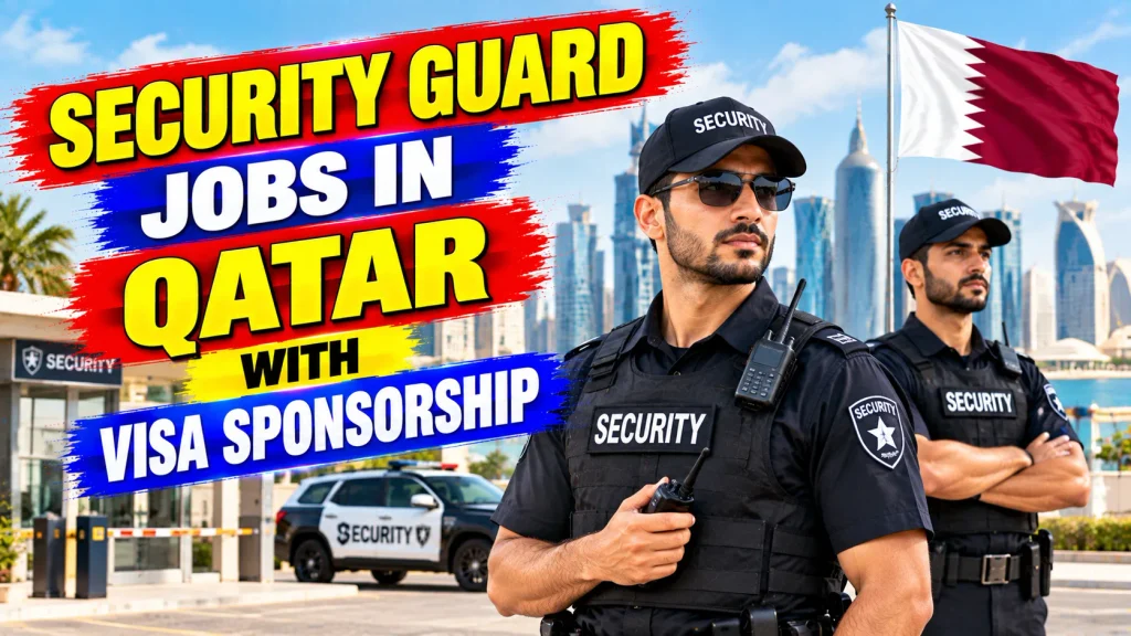 Security Guard Jobs in Qatar with Visa Sponsorship 2026
