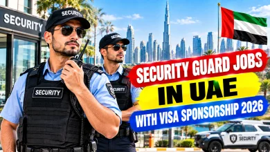 Security Guard Jobs in UAE with Visa Sponsorship 2026