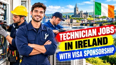 Technician Jobs in Ireland with Visa Sponsorship 2026