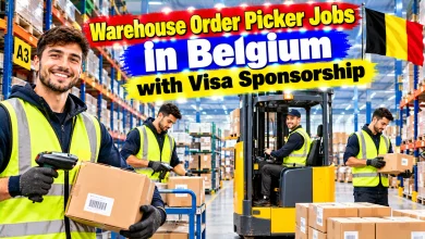Warehouse Order Picker Jobs in Belgium with Visa Sponsorship 2026