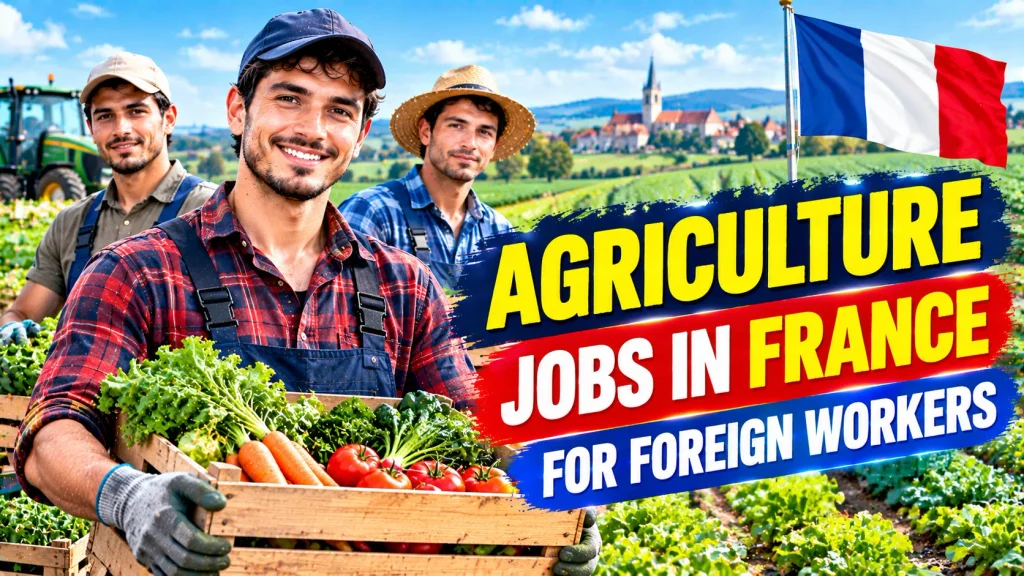 Agriculture Jobs in France for Foreign Workers 2026