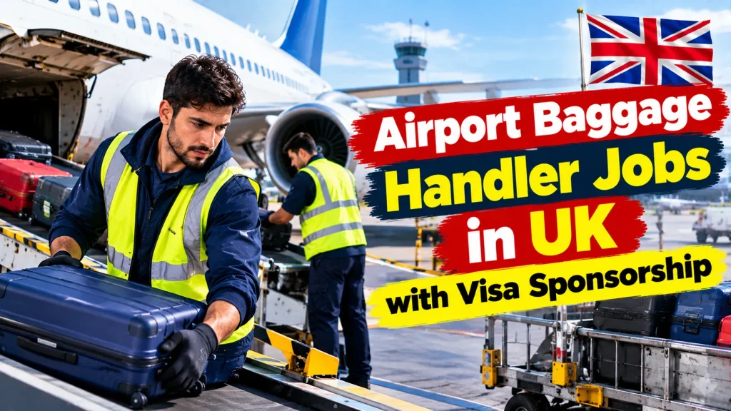 Airport Baggage Handler Jobs in UK with Visa Sponsorship 2026