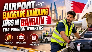Airport Baggage Handling Jobs in Bahrain for Foreign Workers 2026