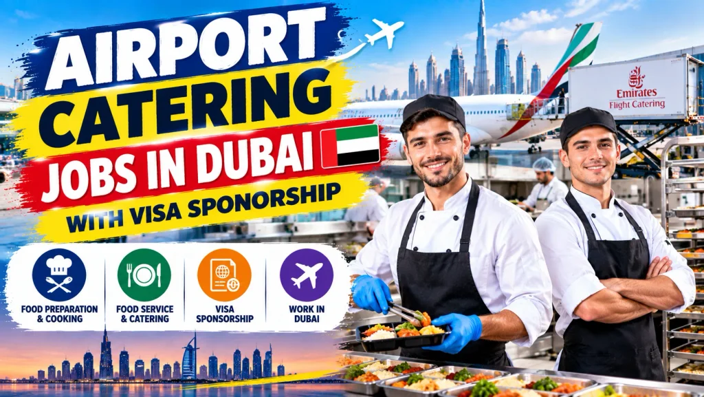 Airport Catering Jobs in Dubai with Visa Sponsorship 2026