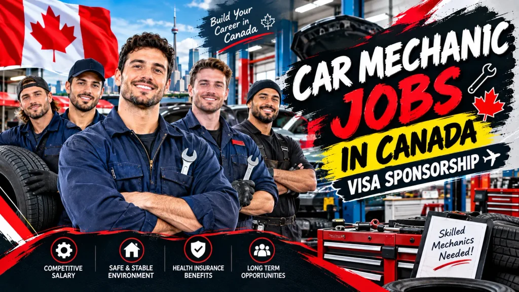 Car Mechanic Jobs in Canada with Visa Sponsorship 2026
