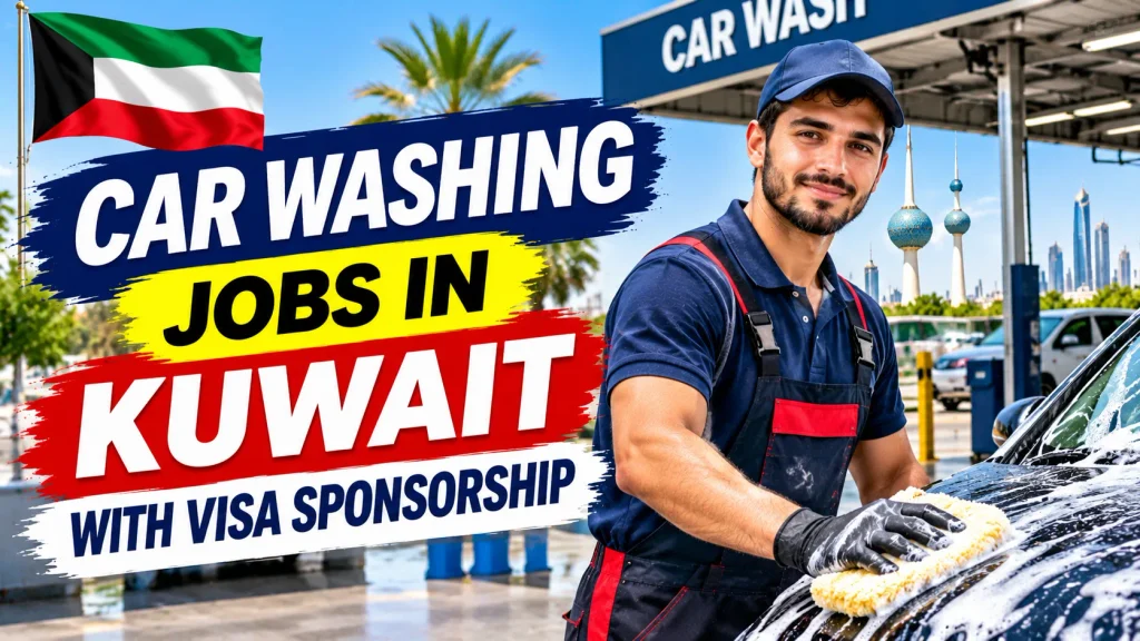 Car Washing Jobs in Kuwait with Visa Sponsorship 2026