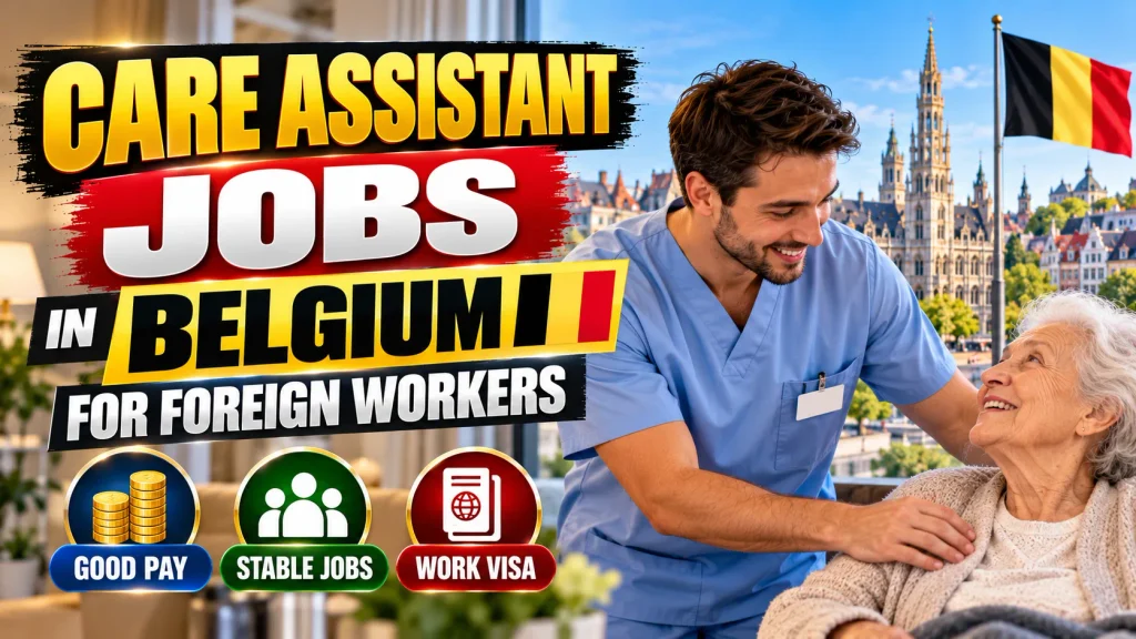 Care Assistant Jobs in Belgium for Foreign Workers 2026