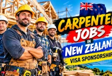 Carpenter Jobs in New Zealand with Visa Sponsorship 2026
