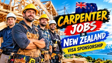 Carpenter Jobs in New Zealand with Visa Sponsorship 2026