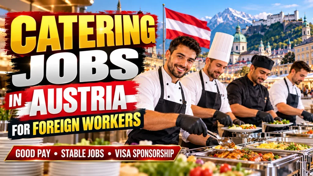 Catering Jobs in Austria for Foreign Workers 2026