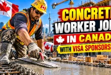 Concrete Worker Jobs in Canada with Visa Sponsorship 2026