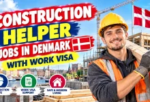 Construction Helper Jobs in Denmark with Work Visa 2026