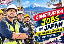 Construction Jobs in Japan for Foreign Workers with Work Visa 2026