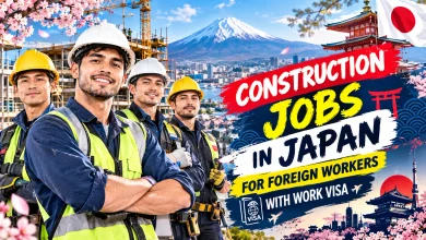 Construction Jobs in Japan for Foreign Workers with Work Visa 2026