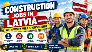 Construction Jobs in Latvia with Work Visa Sponsorship 2026