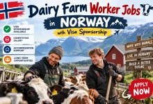 Dairy Farm Worker Jobs in Norway with Visa Sponsorship 2026