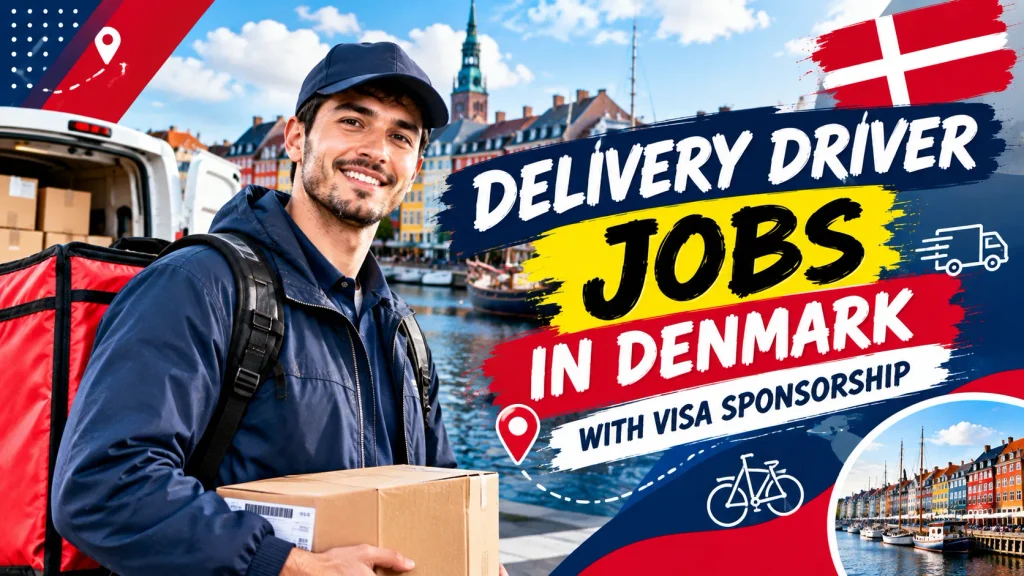 Delivery Driver Jobs in Denmark with Visa Sponsorship 2026