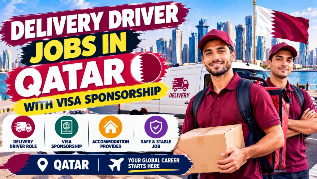 Delivery Driver Jobs in Qatar with Visa Sponsorship 2026