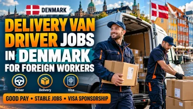 Delivery Van Driver Jobs in Denmark for Foreign Workers 2026
