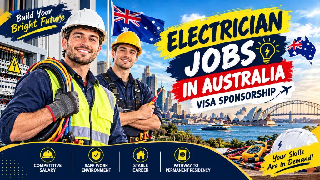 Electrician Jobs in Australia with Visa Sponsorship 2026