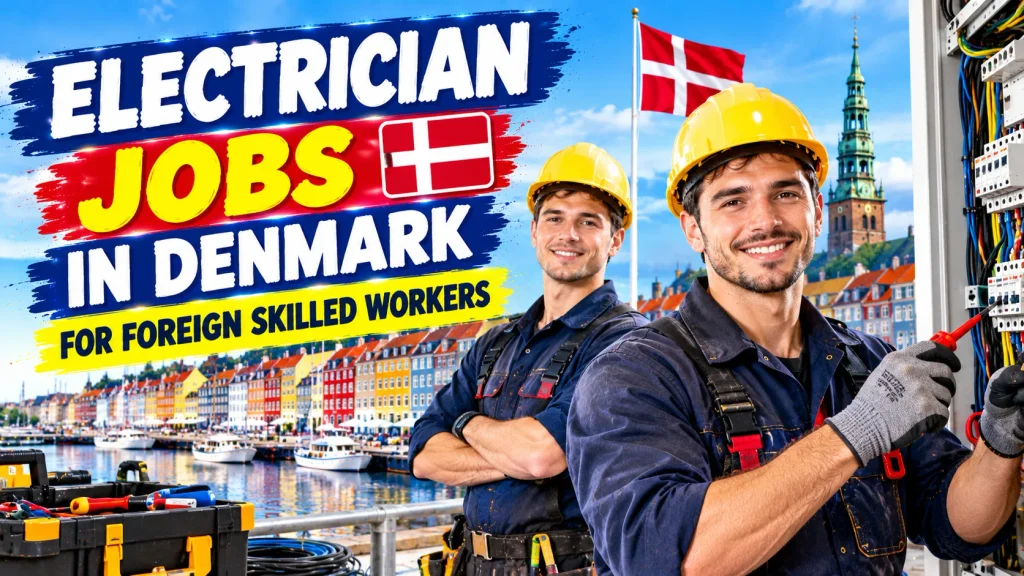 Electrician Jobs in Denmark for Foreign Skilled Workers 2026