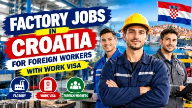 Factory Jobs in Croatia for Foreign Workers with Work Visa 2026