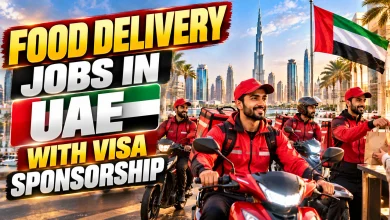 Food Delivery Jobs in UAE with Visa Sponsorship 2026
