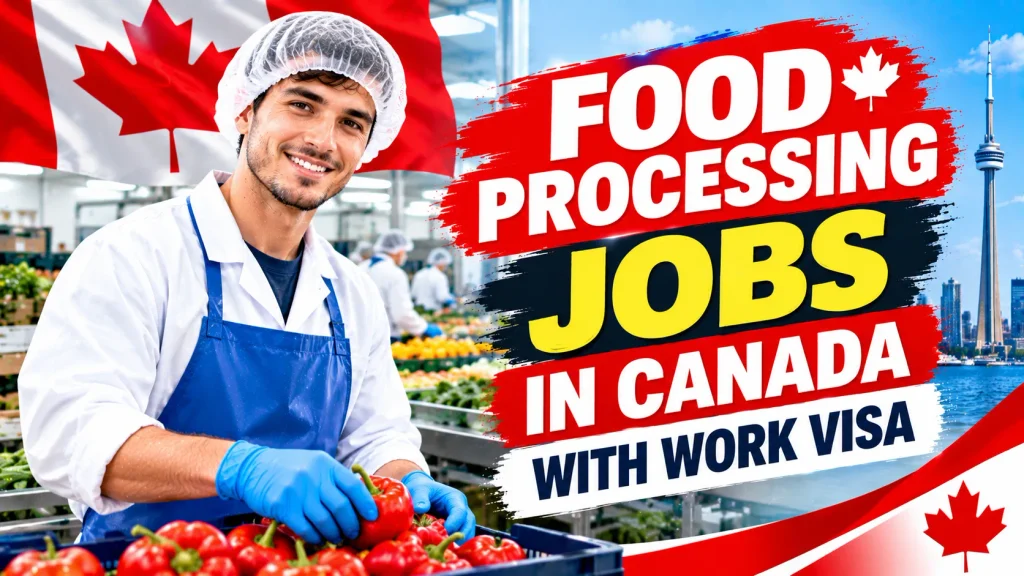 Food Processing Jobs in Canada with Work Visa 2026