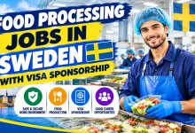 Food Processing Jobs in Sweden with Visa Sponsorship 2026