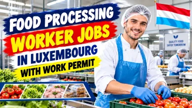 Food Processing Worker Jobs in Luxembourg with Work Permit 2026