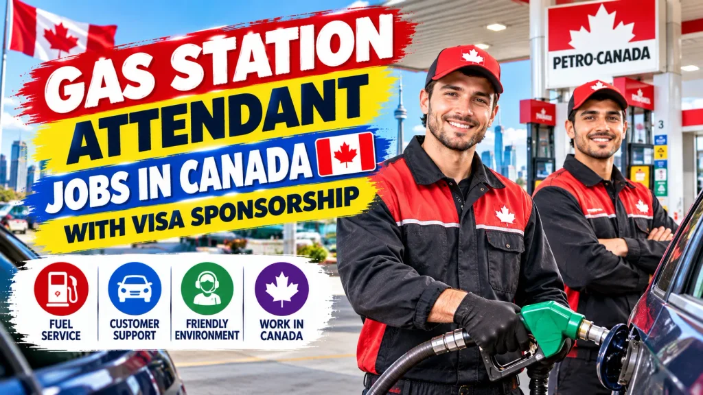 Gas Station Attendant Jobs in Canada with Visa Sponsorship 2026