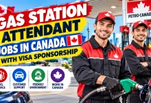 Gas Station Attendant Jobs in Canada with Visa Sponsorship 2026