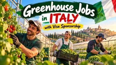 Greenhouse Jobs in Italy with Visa Sponsorship 2026