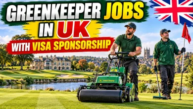 Greenkeeper Jobs in UK with Visa Sponsorship 2026