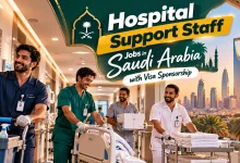 Hospital Support Staff Jobs in Saudi Arabia with Visa Sponsorship 2026
