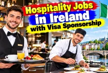 Hospitality Jobs in Ireland with Visa Sponsorship 2026