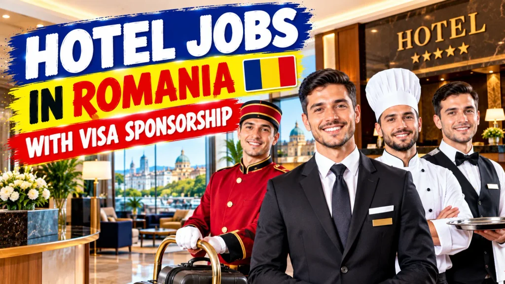 Hotel Jobs in Romania with Visa Sponsorship 2026