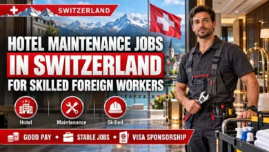 Hotel Maintenance Jobs in Switzerland for Skilled Foreign Workers 2026