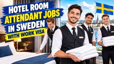 Hotel Room Attendant Jobs in Sweden with Work Visa 2026