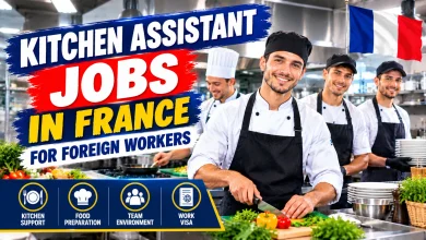 Kitchen Assistant Jobs in France for Foreign Workers 2026