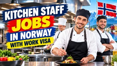 Kitchen Staff Jobs in Norway with Work Visa 2026