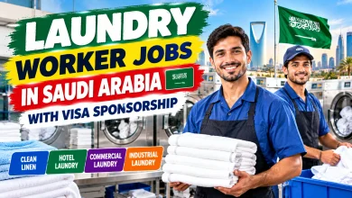 Laundry Worker Jobs in Saudi Arabia with Visa Sponsorship 2026