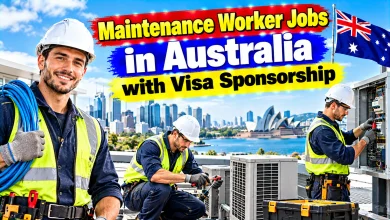 Maintenance Worker Jobs in Australia with Visa Sponsorship 2026