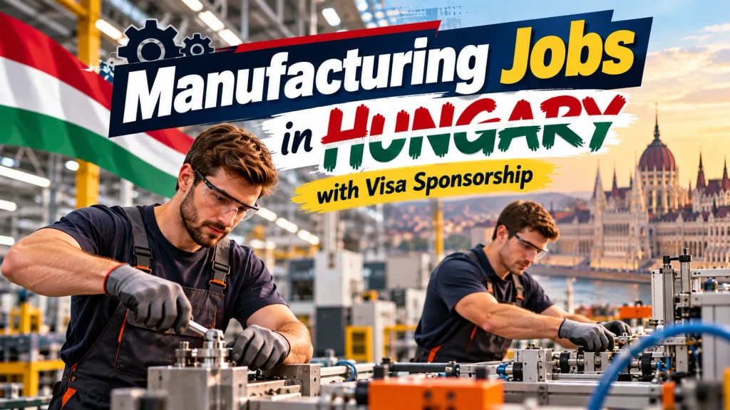 Manufacturing Jobs in Hungary with Visa Sponsorship 2026